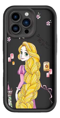 Funda De Teléfono Princess Rapunzel Para iPhone 15, 14, 13,