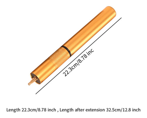 Extensor De Taco De Billar Telescópico Profesional