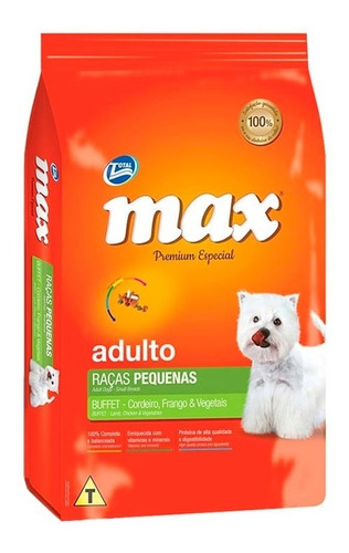 Max Adulto Buffet Raz Peq 8 Kg 