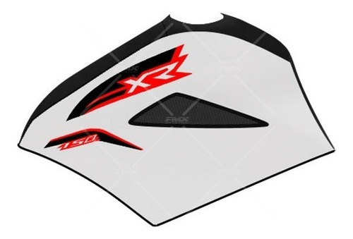 Funda Cubre Tanque Deflector Honda Xr 150l Roja Negra Blanca