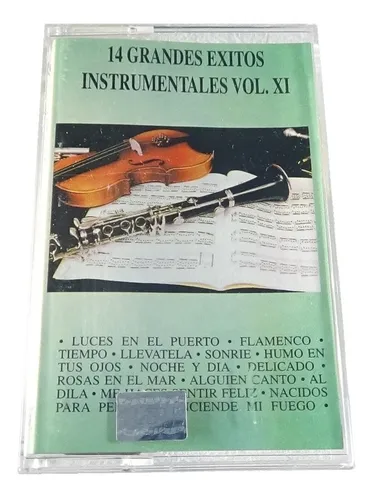 comprar 14 Exitos Instrumentales Vol. 11 Tape Cassette 1995 Jasper 