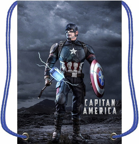 60 Morralitos Dulceros Avengers Capitan America Y + Modelos