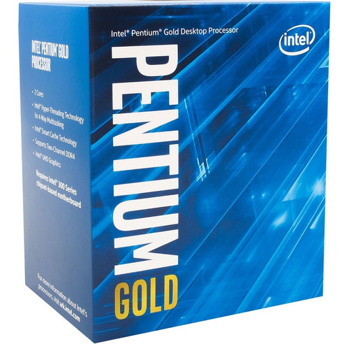 Procesador Intel Pentium G6405/ Socket 1200/ 4.10 Ghz/ Core 