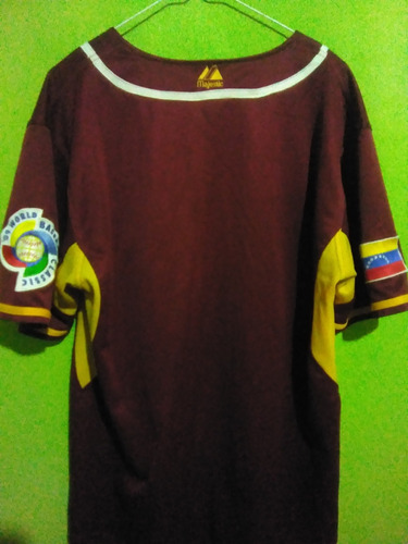 Imagen 1 de 3 de Camisa De Béisbol Selección De Venezuela 