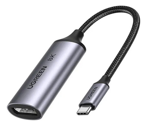 Adaptador Premium Usb-c Displayport 1.4 Nylon 8k@60hz 3d Hdr