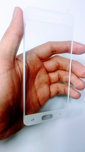 Vidrio Curvo Protector Samsung Galaxy J5 Prime Con Flash