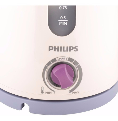Imagen 4 de 9 de Pava Eléctrica Philips Hd4691/40 Selector Temp Para Mate