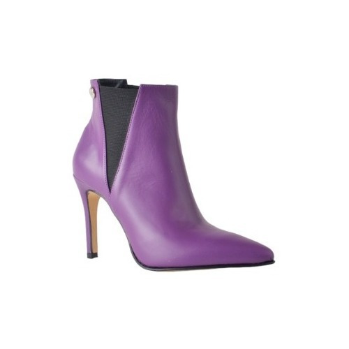 Imagen 2 de 9 de Botas Botinetas De Cuero De Mujer - Piaf - Ferraro