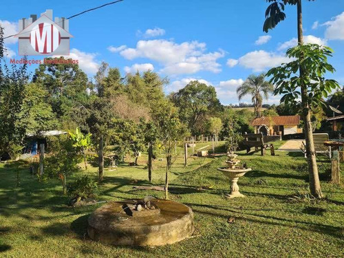 Imagem 17 de 30 de Ótima Chácara Com 3 Dormitórios, Piscina, Lago, Pomar, Acesso Todo Asfaltado, À Venda, 1600 M² Por R$ 370.000 - Zona Rural - Pinhalzinho/sp - Ch0983