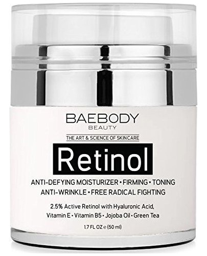 Crema Hidratante Retinol Baebody 1.7 Onzas Ingredientes