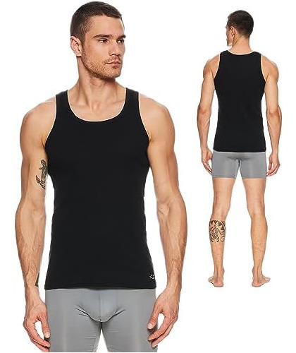 Joe Boxer - Poleras Sin Mangas Para Hombre, Paquete De 4 -