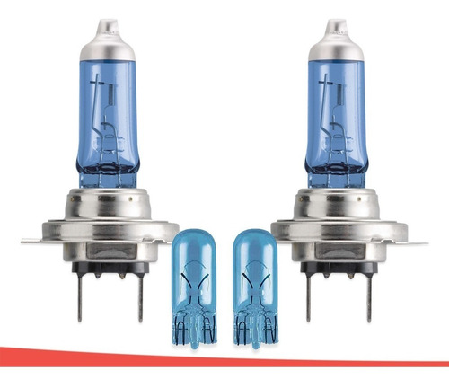 Imagem 3 de 6 de Kit Lâmpada Philips Crystal Vision Ultra H7 55w 12v 4300k