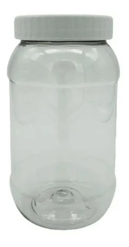 Tarro Pet Transparente Tapa Plana Pack