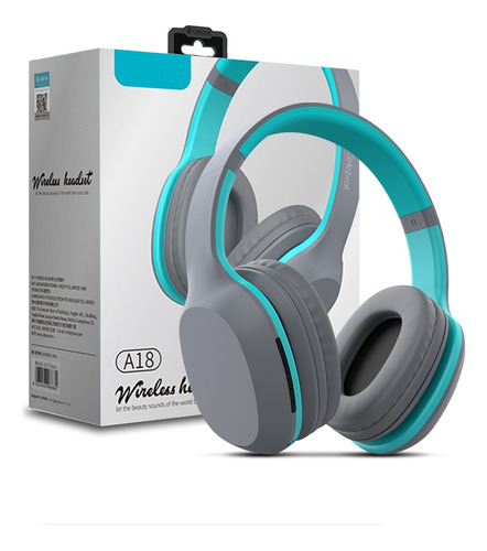 Auriculares Inalámbricos Bluetooth Headband Auriculares De B Color Azul