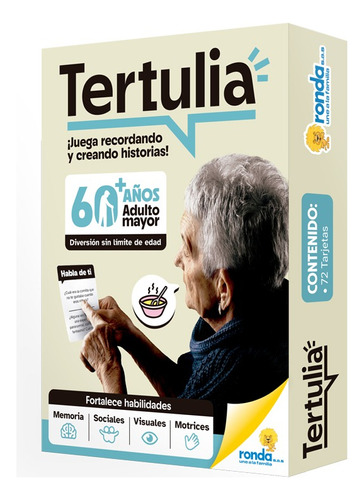 Juego De Mesa Adultos Tertulia 60+