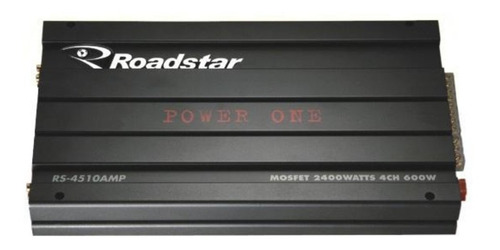 Modulo Amplificador Automotivo Power One Roadstar Rs4510amp