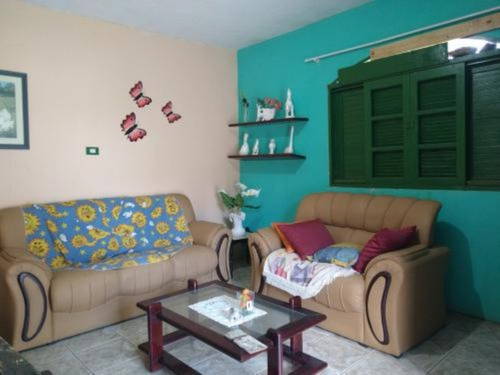 Imagem 4 de 12 de Casa Em Local De Moradores, Próxima Ao Centro Comercial, À 1,8 Km Do Mar, No Balneário Gaivota, Em Itanhaém