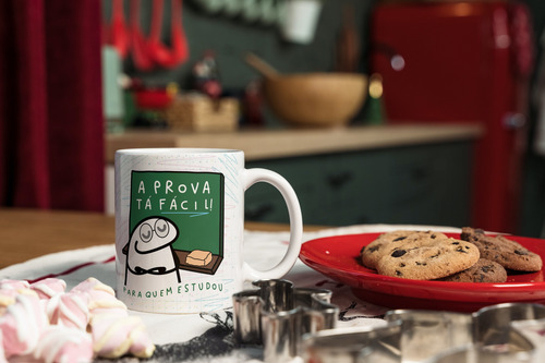 Caneca Flork A Prova Ta Fácil Para Quem Estudou!