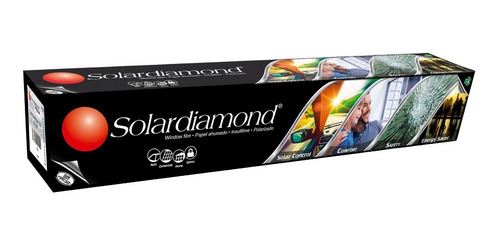 Imagen 2 de 4 de Papel Ahumado Nano Carbón Ceramic 02% 1m X 3m Solardiamond
