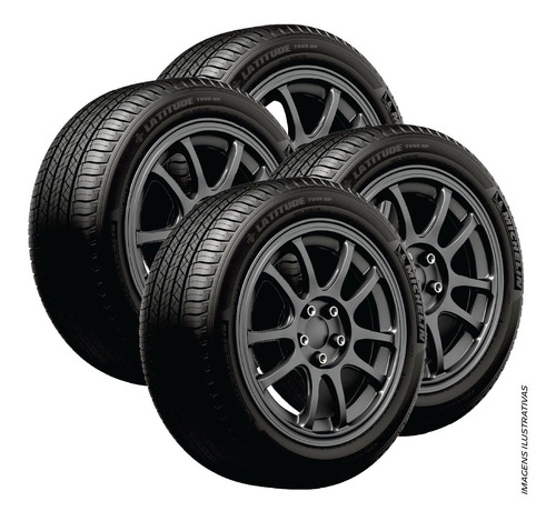 Kit 4 Pneus Michelin Aro 20 Latitude Tour Hp 255/50 R20 109w