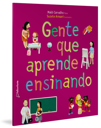 Gente que aprende ensinando, de Carvalho, Malô. No caminho da cidadania Editorial Autêntica Editora Ltda., capa mole em português, 2020