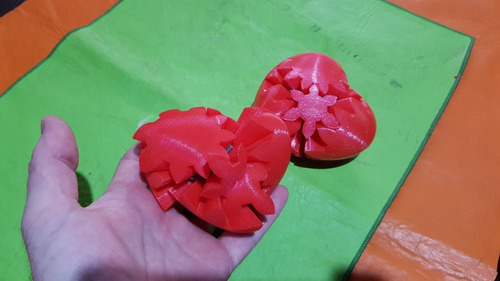 Imagen 9 de 9 de Original Corazón Engranajes-juguete Antistress -3d La Plata