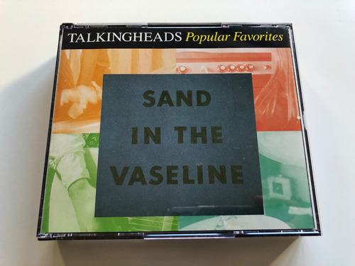 Talking Heads Cd Doble. Sand In The Vaseline. Excelente. Usa