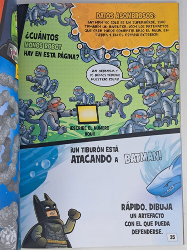 Lego Dc Comics - El Gran Libro De Actividades De Superheroes