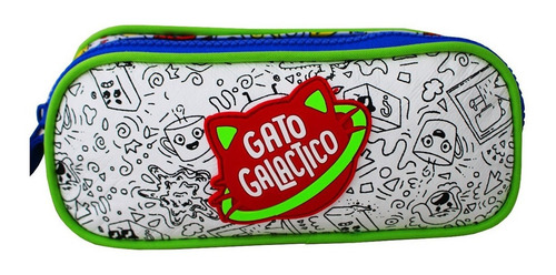 Imagem 9 de 10 de Kit Mochila Gato Galáctico + Lancheira + Estojo Youtuber