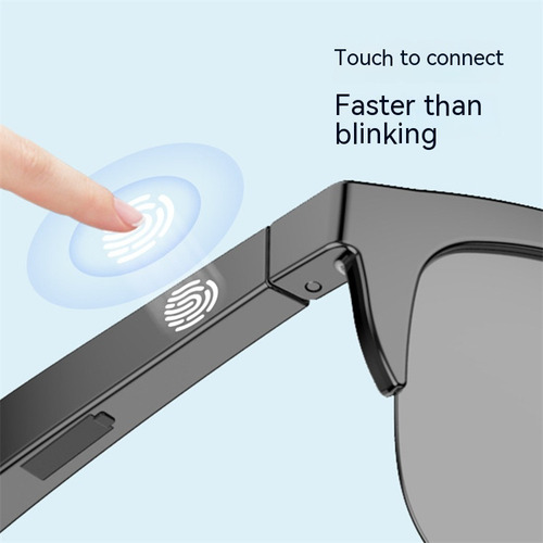 Gafas De Sol Con Auriculares Bluetooth Táctiles Inalámbricos