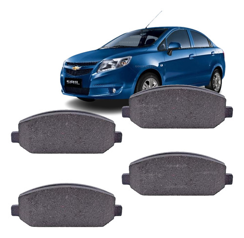 Pastillas De Freno Delanteras Chevrolet Sail 1.4 2010 2014