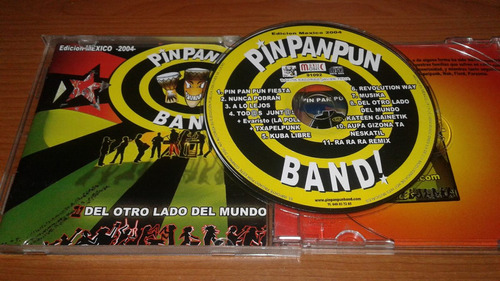 Pin Pan Pun Band Cd Del Otro Lado Del Mundo Polla Eskorbuto