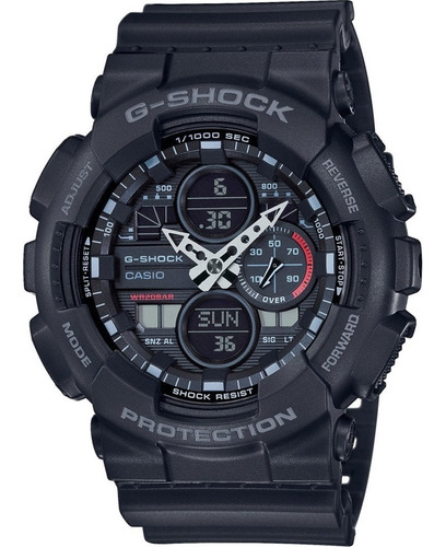 Relogio Casio G-shock Ga-140-1a1dr + Nota Fiscal Ga140