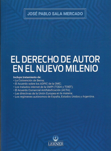 El Derecho De Autor En El Nuevo Milenio Sala Mercado