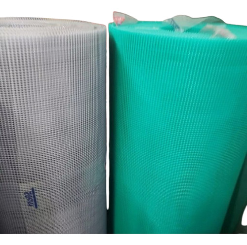 Tejido Plastico Mosquitero Reforzado Gris 1.20 X 5 Mts 