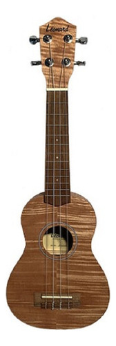 Ukelele Leonard Uk29sn Soprano 21  Cuerdas Aquila Y Funda 