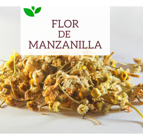Manzanilla Flores Botones Alimenticio Natural 1 Kg