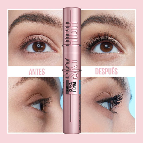 Set Maybelline Máscara Sky High + Lápiz De Cejas Tattoo Brow