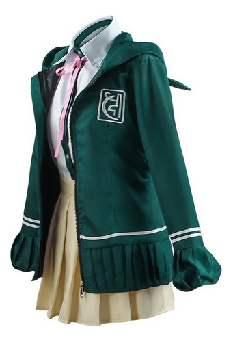 Danganronpa Nanami Chiaki - Disfraz De Cosplay Con Capucha