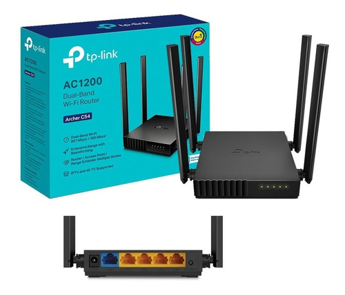 Router Inalámbrico Doble Banda Ac1200 Tp Link Tl-archer C50