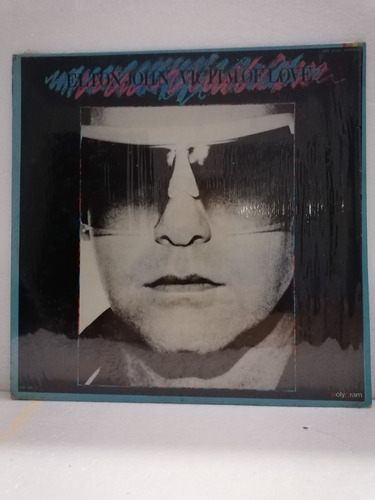 Disco Vinilo Lp 33rpm    Elton John---victim Of Love