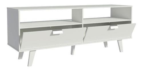 Soporte para TV Madesa Oslo de hasta 55 pulgadas con 2 puertas, color blanco