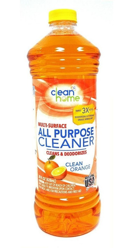 Limpiador De Pisos Orange Clean Home 28oz