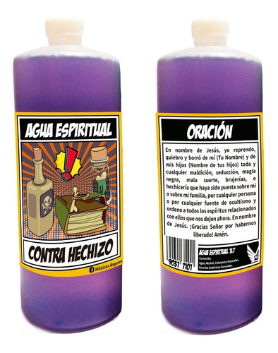 Agua Espiritual Contra Hechizo