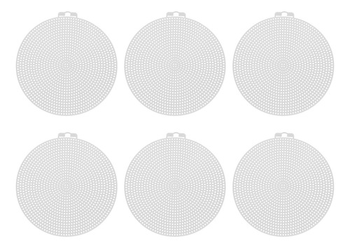 10 Láminas De Malla De Plástico Hechas A Mano Para Coser En