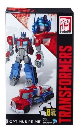 Transformers Optimus Prime Generations 6 Pasos - Hasbro 