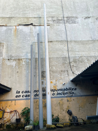 Columna Poste D Poliester Reforzado Con Fibra De Vidrio 7.5m