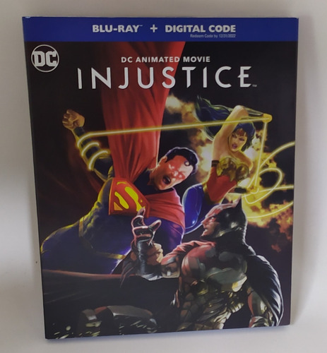 Blu Ray Injustice Original Dc Animated Marvel