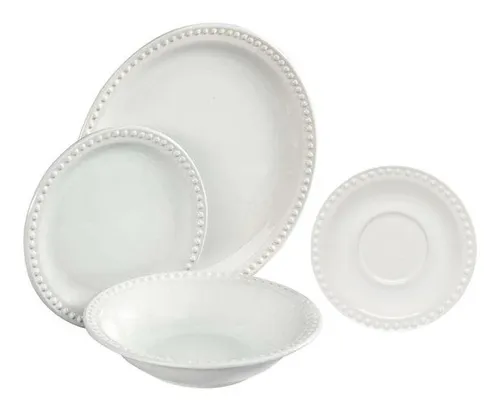 Vajilla blanca online para 8 personas