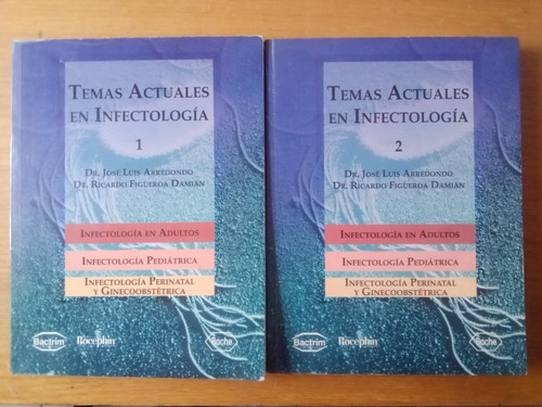 Temas Actuales De Infectología (dos Tomos) - Dr. Arredondo